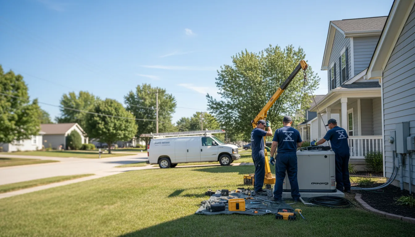 Generator Installation in Burr Oak, MI near me